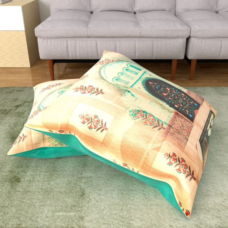 Aurora Digital Print Cushion Covers - Set of 2 - 65 x 65 cm