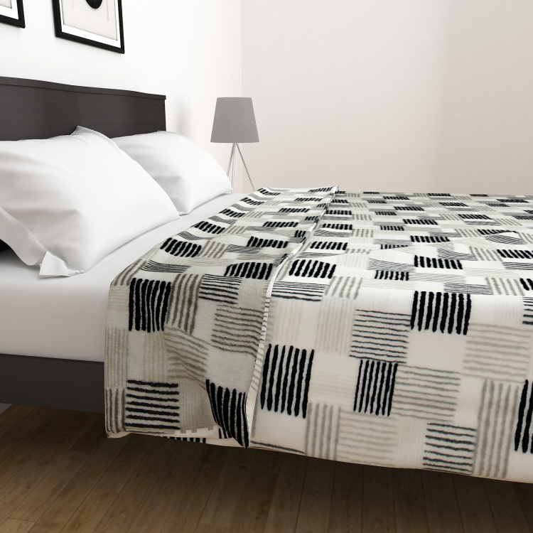 Spinel Printed Double Bed Blanket - 200 x 220 cm