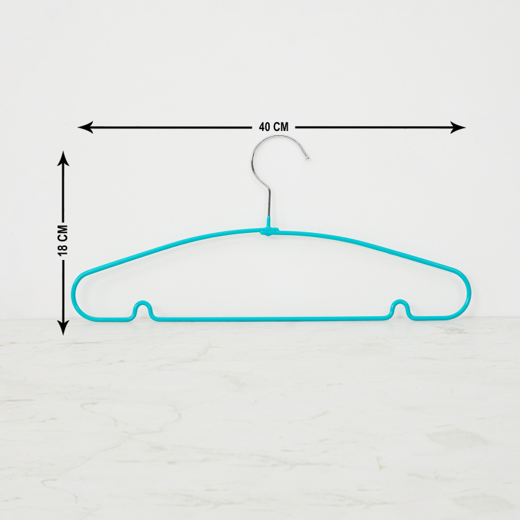 Suzette Solid Metal  Cloth Hangers  : 40 cmL x 18 cmH  Grey