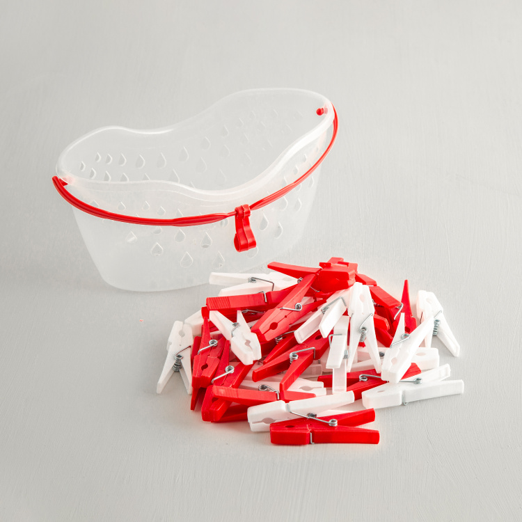 Trinity 36-Pc. Clothes Peg with Basket