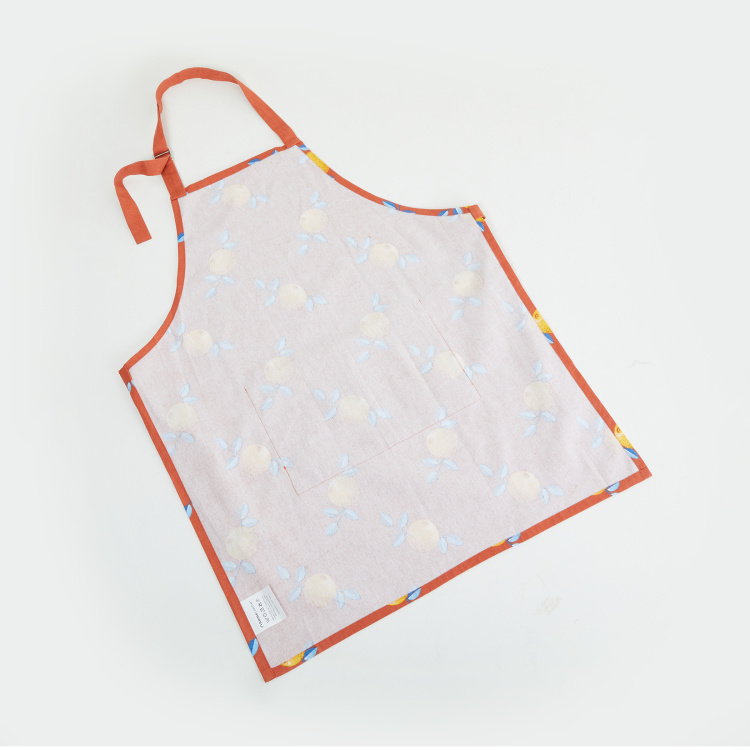 Raisa Retro Printed Aprons - Cotton - Apron - 60 cm L x 74 cm W - Multicolour