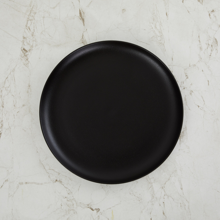 Altos Solid Dinner Plates - Porcelain - Dinner Plate 26 cm L x 26 cm W x 2 cm H -Black