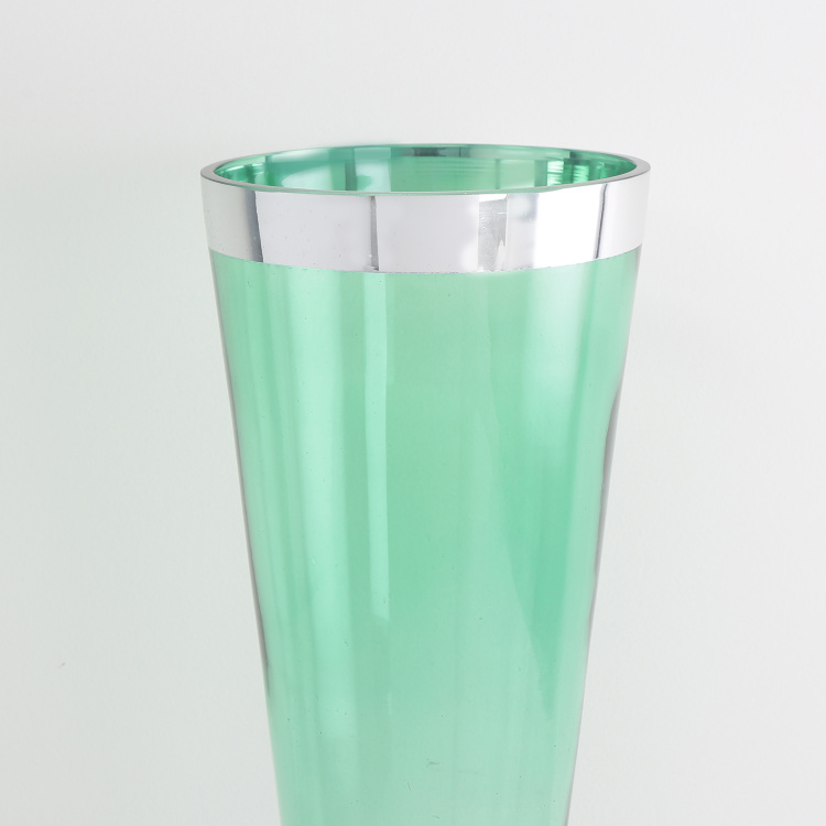 Country Living Solid Round Glass Vase - Glass - 17.5 cm L x 45 cm H