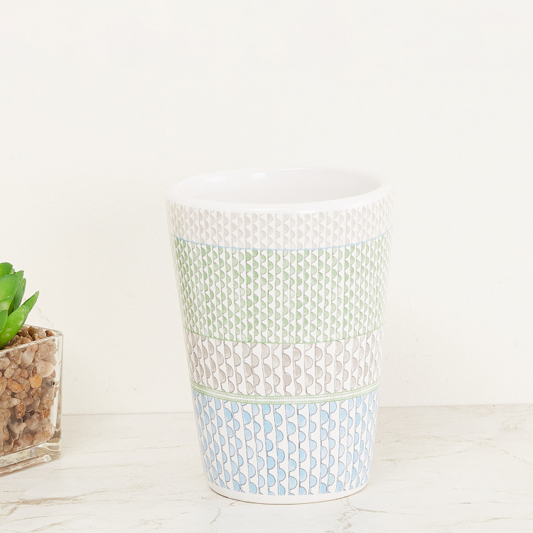 Organic Printed Ceramic Tumbler