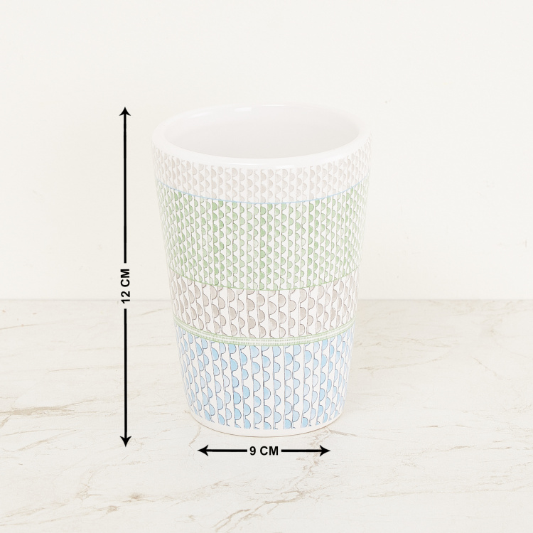 Organic Printed Ceramic Tumbler