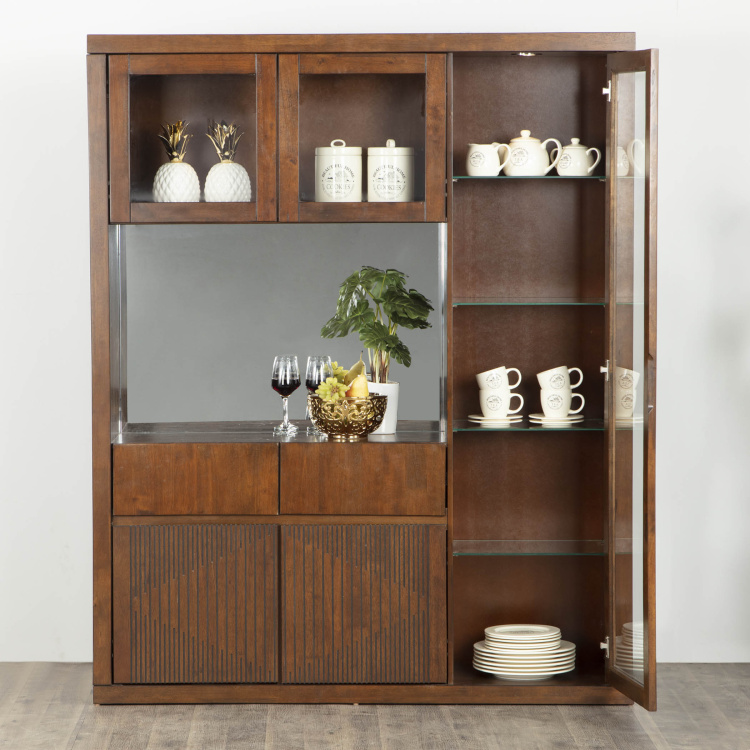 Harmony Crockery Unit - Brown