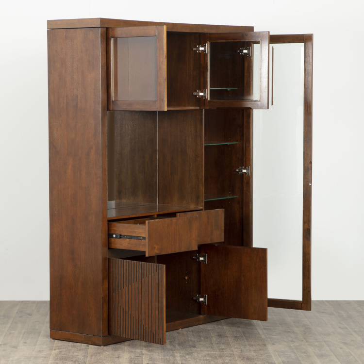 Harmony Crockery Unit - Brown