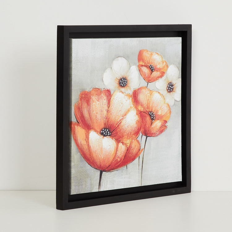 Mezzuna Floral Picture Frame - 40 x 40 cm