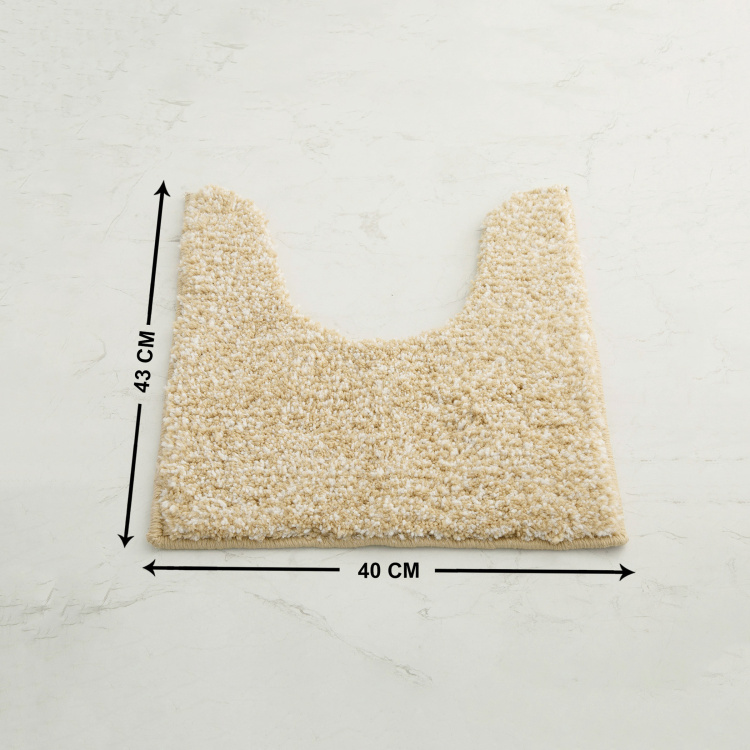 Pristine Contour Toilet Mat - 40 x 43 cm