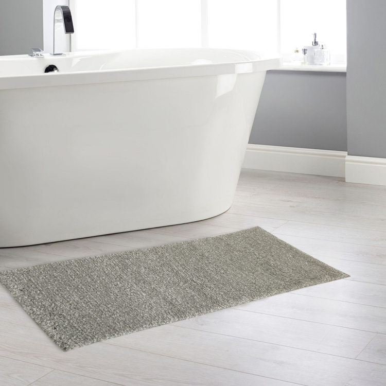 Pristine Solid Bath Rug - 45 x 130 cm