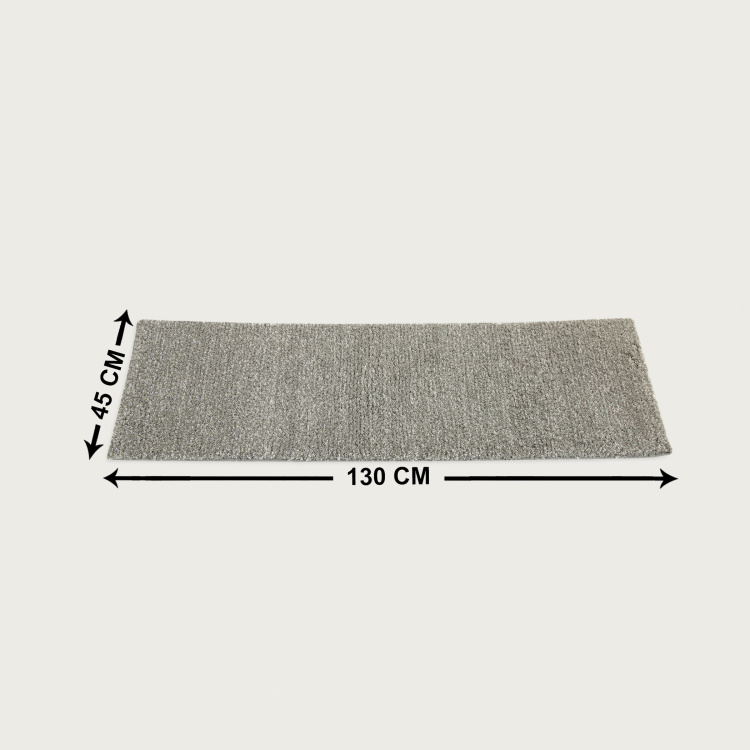 Pristine Solid Bath Rug - 45 x 130 cm