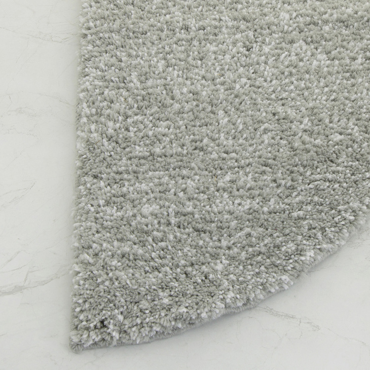 Pristine Solid Semi-Circular Bath Mat - 40 x 80 cm