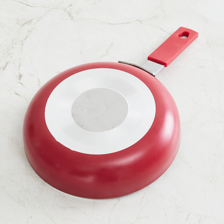 Sweetshop Solid Frying Pan - Mini Fry Pan - 6 cm  H x 14 cm - Red