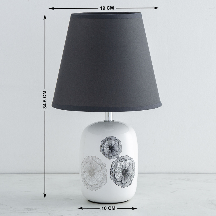 Beam Riley Printed Floral Lamp