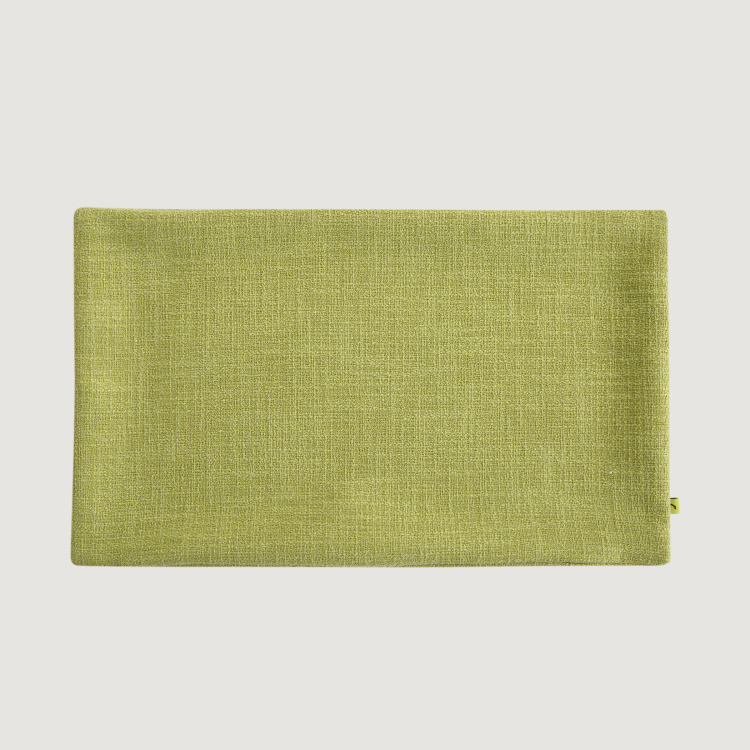 Colour Connect Plumon Green Textured Cushion Covers - 50x30cm - Set of 2