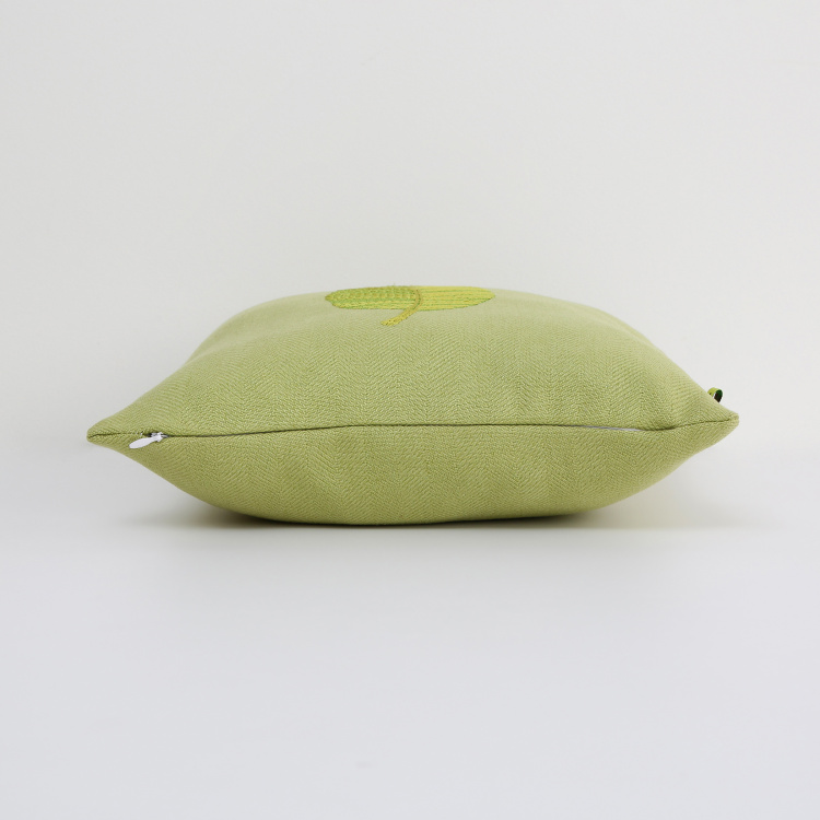 My Bedding Embroidered Cushion Cover - Set of 2 - 30  x 30 cm