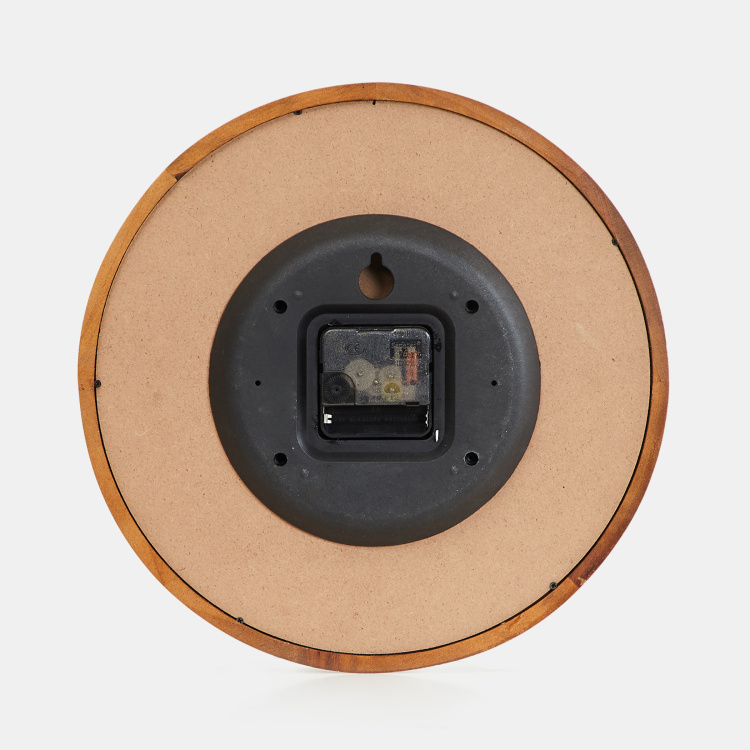 Casablanca Wooden Finish Wall Clock