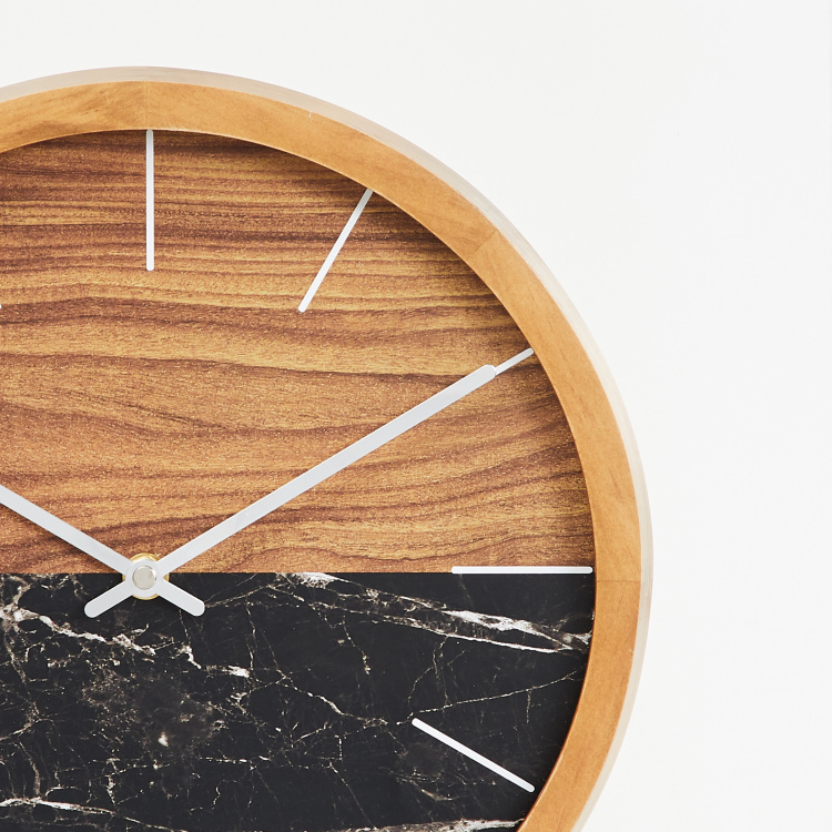 Casablanca Wooden Finish Wall Clock