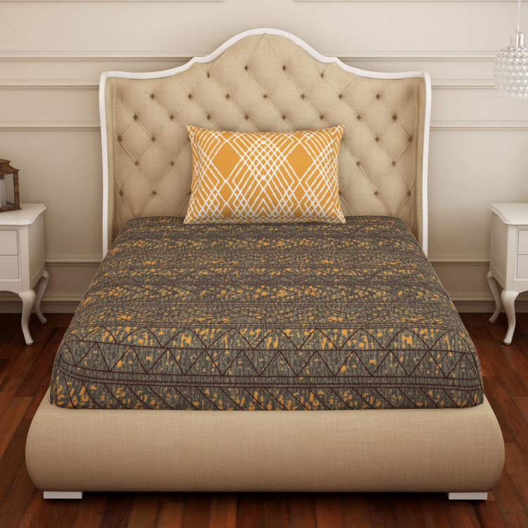 SPACES Atrium Printed 2-Piece Single Bedsheet Set - 152 x 224 cm