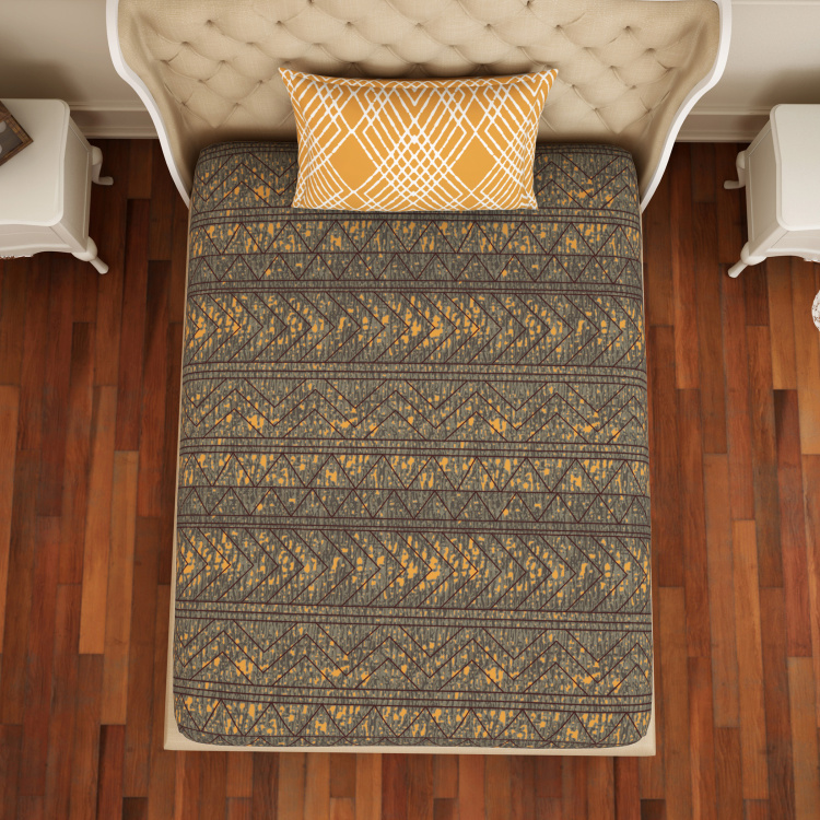 SPACES Atrium Printed 2-Piece Single Bedsheet Set - 152 x 224 cm