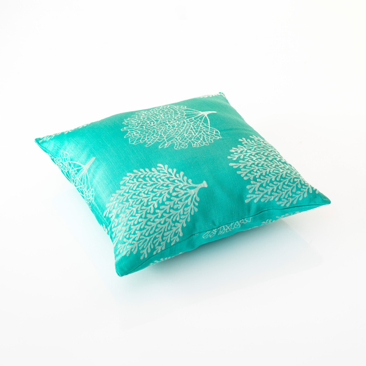 Jade Jacquard Cushion Covers - Set of 2 Pcs. - 40x40 cm