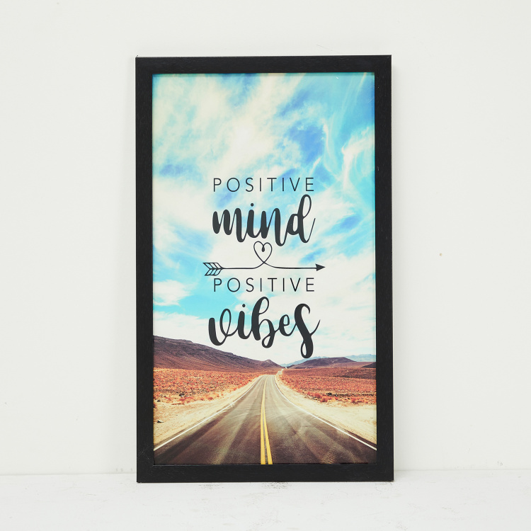 Axiom Positivity Quote Frame - 30 x 50 cm