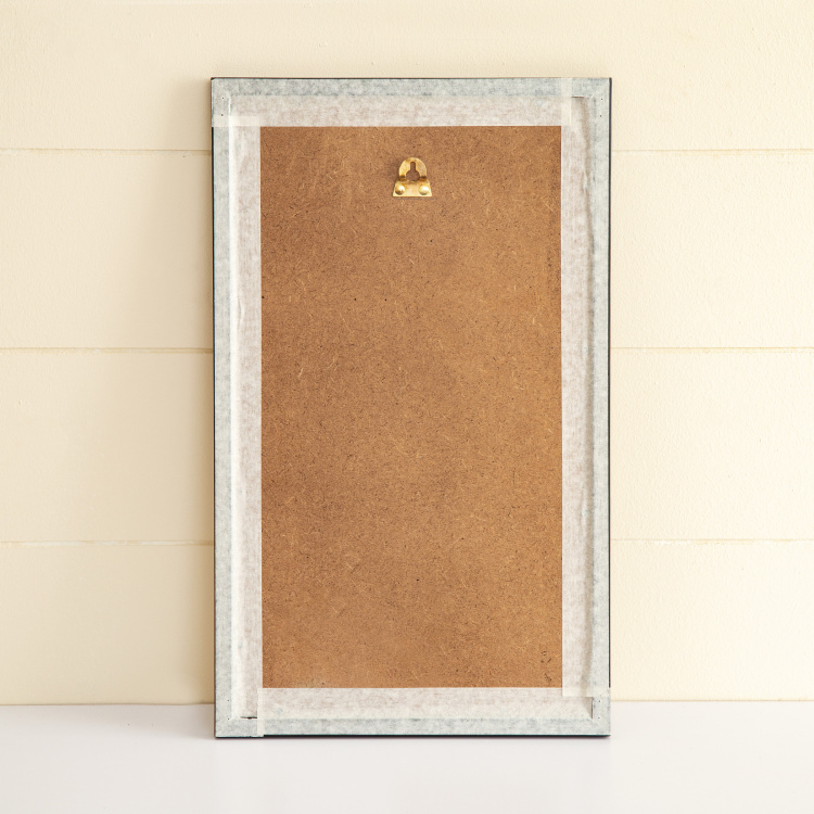 Axiom Quotes Single Pc. Picture Frame - Canvas - Teal