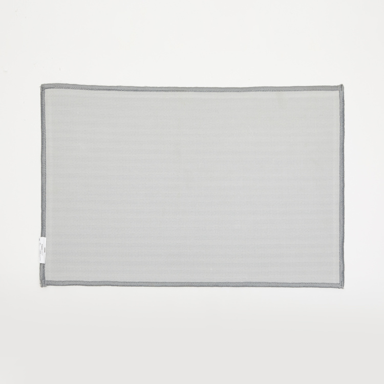 Radiance Printed Nylon Tufted Doormat : 40 cm x 60 cm Teal