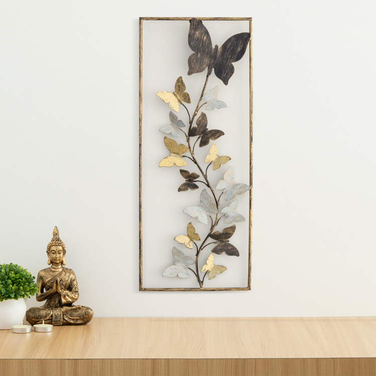 Iliano Butterfly Wall Decor - 20 x 50 cm