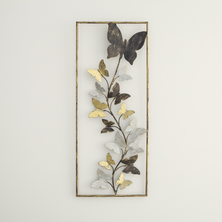 Iliano Butterfly Wall Decor - 20 x 50 cm