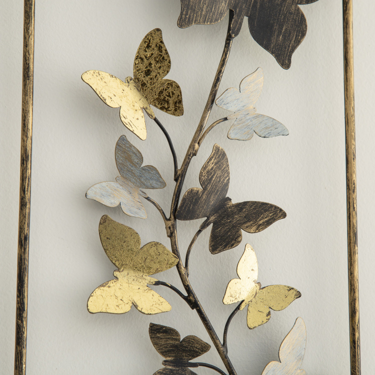 Iliano Butterfly Wall Decor - 20 x 50 cm