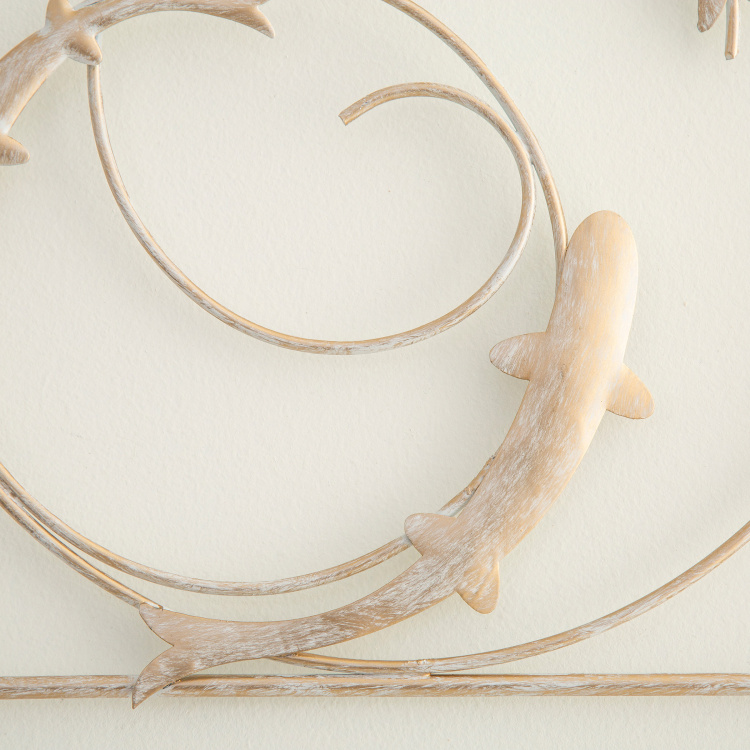 Iliano Swirling Fish Wall Art