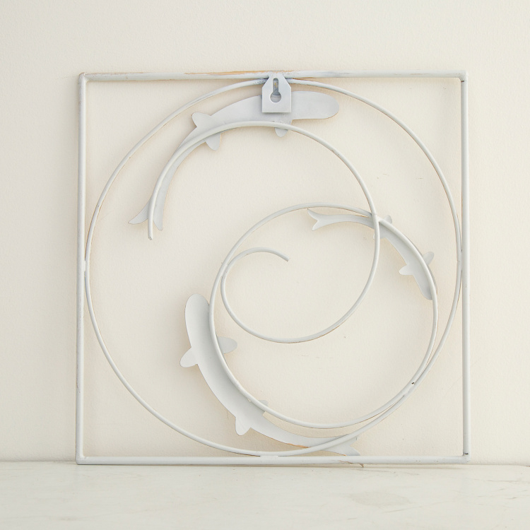Iliano Swirling Fish Wall Art