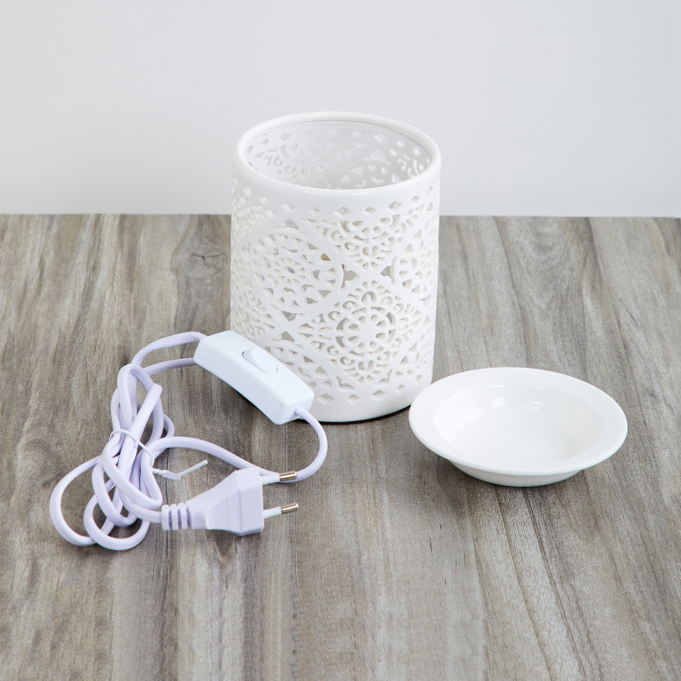 Hervey Cylindrical Plug-In Night Lamp