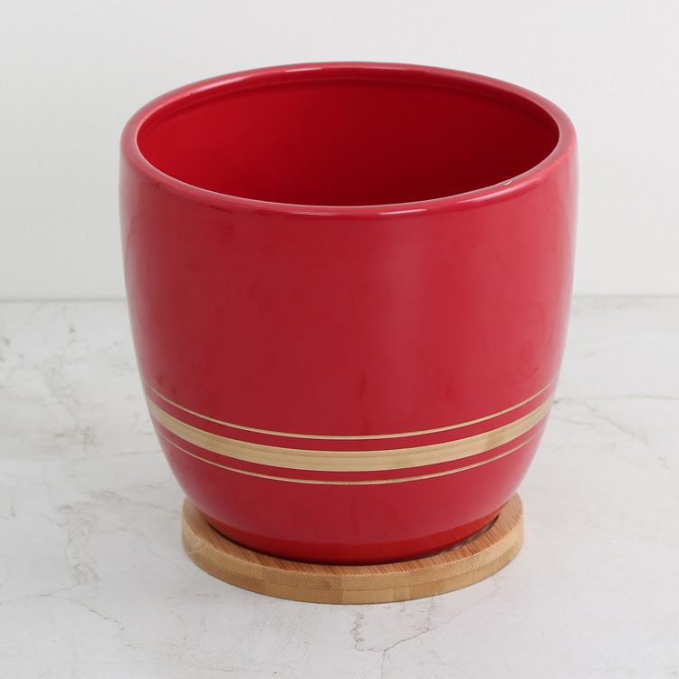 Valencia Ceramic Planter with Base