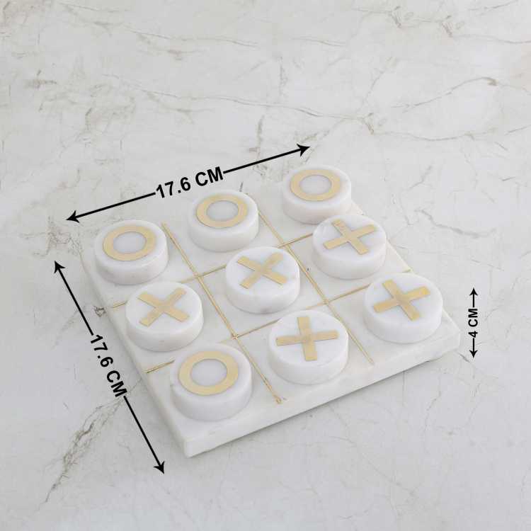 Eternity Tic-Tac-Toe Table Accent