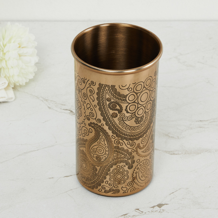 Vintage Renditions Textured Metal Tumbler