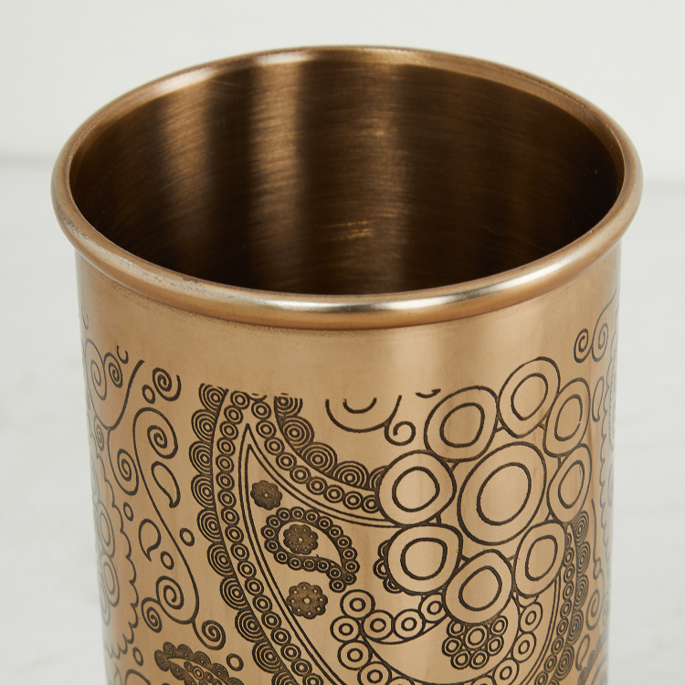 Vintage Renditions Textured Metal Tumbler