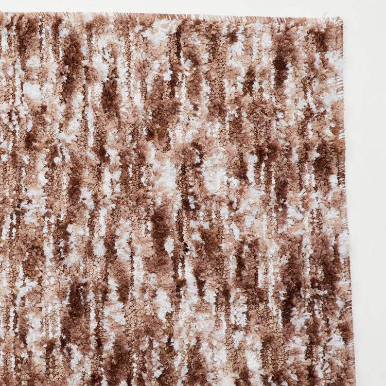 Exotica Cross Hatch 1 Polyester Tufted Carpet : 90 x 150 cm Beige