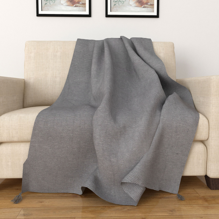 Solid Throw Buy Colour Connect Plush Solid Throws - Single Pc. - Polyester - 200 cm ...