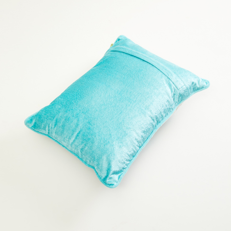 Magical Embellished Polyester Filled Cushion  : 30 cm x 40 cm