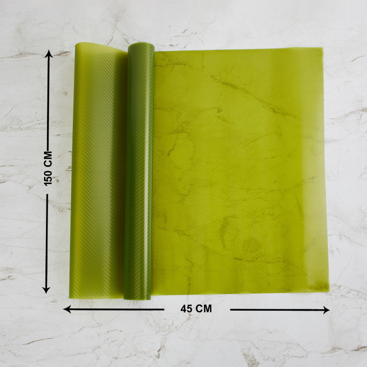 Salvage Pivot Textured Mat - - Drawer Mat Roll 45 cm L x 150 cm W -Green