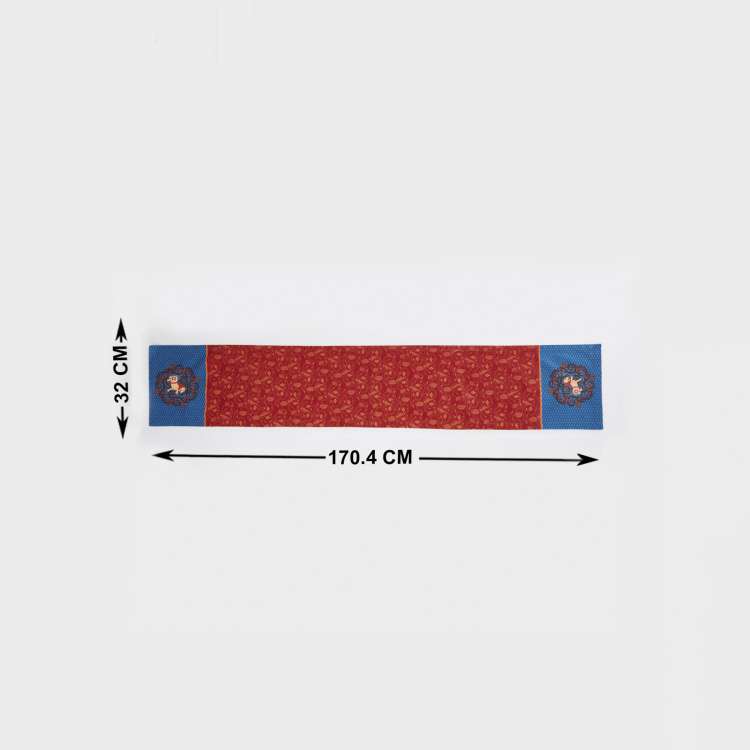 Coromandal Printed Table Runner - 32 x 170.4 cm