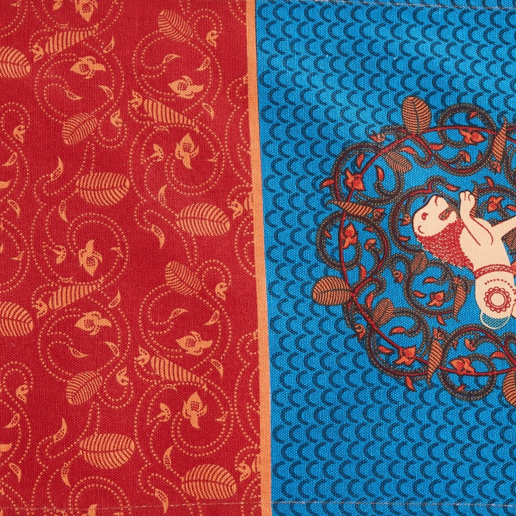 Coromandal Printed Table Runner - 32 x 170.4 cm