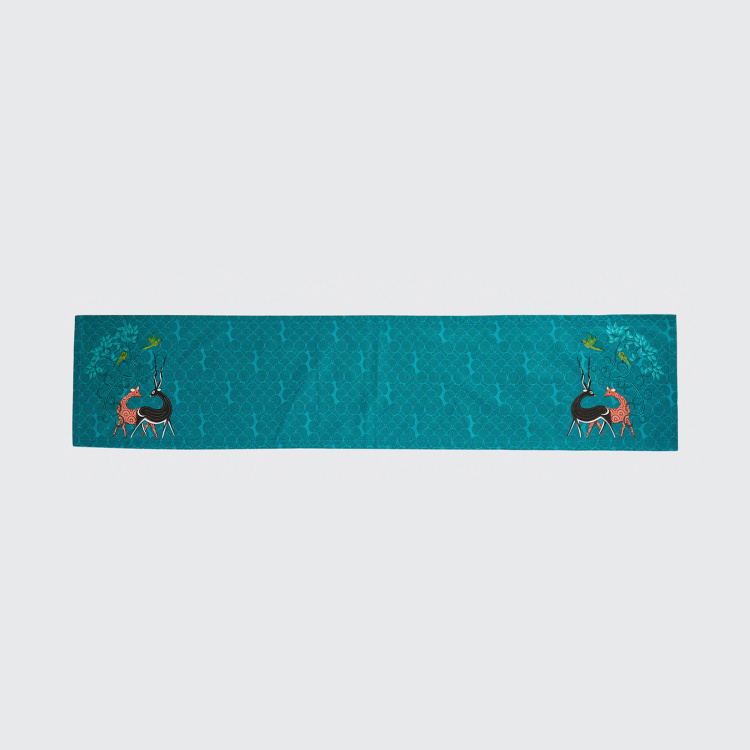 Brindavan Printed Table Runner - 36 x 180 cm