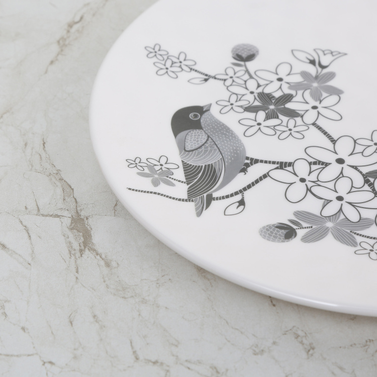 Meadows-Siena Printed Dinner Plates - Melamine - Dinner Plate - 28 cm L x 2 cm H - Multicolour