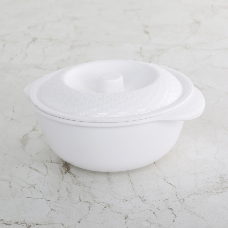 Meadows-Siena Solid Serving Bowl with Lid