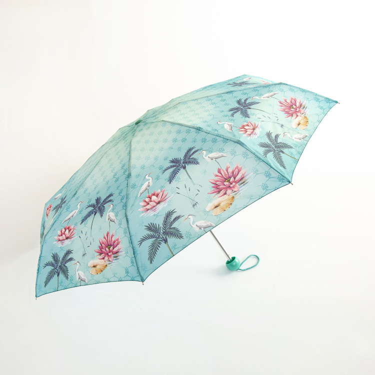 Canopy Polyster Manual Five Fold Umbrella - 104 cm diameter