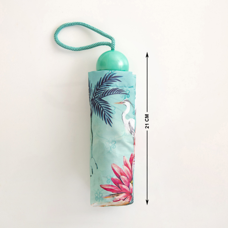 Canopy Polyster Manual Five Fold Umbrella - 104 cm diameter