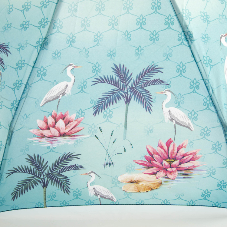 Canopy Polyster Manual Five Fold Umbrella - 104 cm diameter